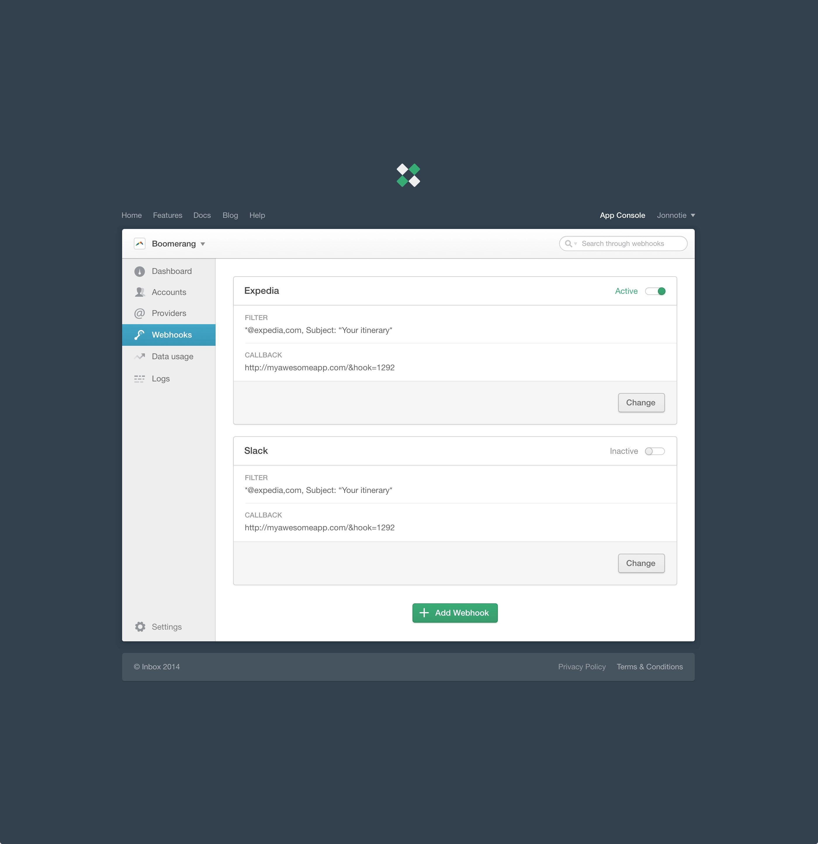 Webhooks