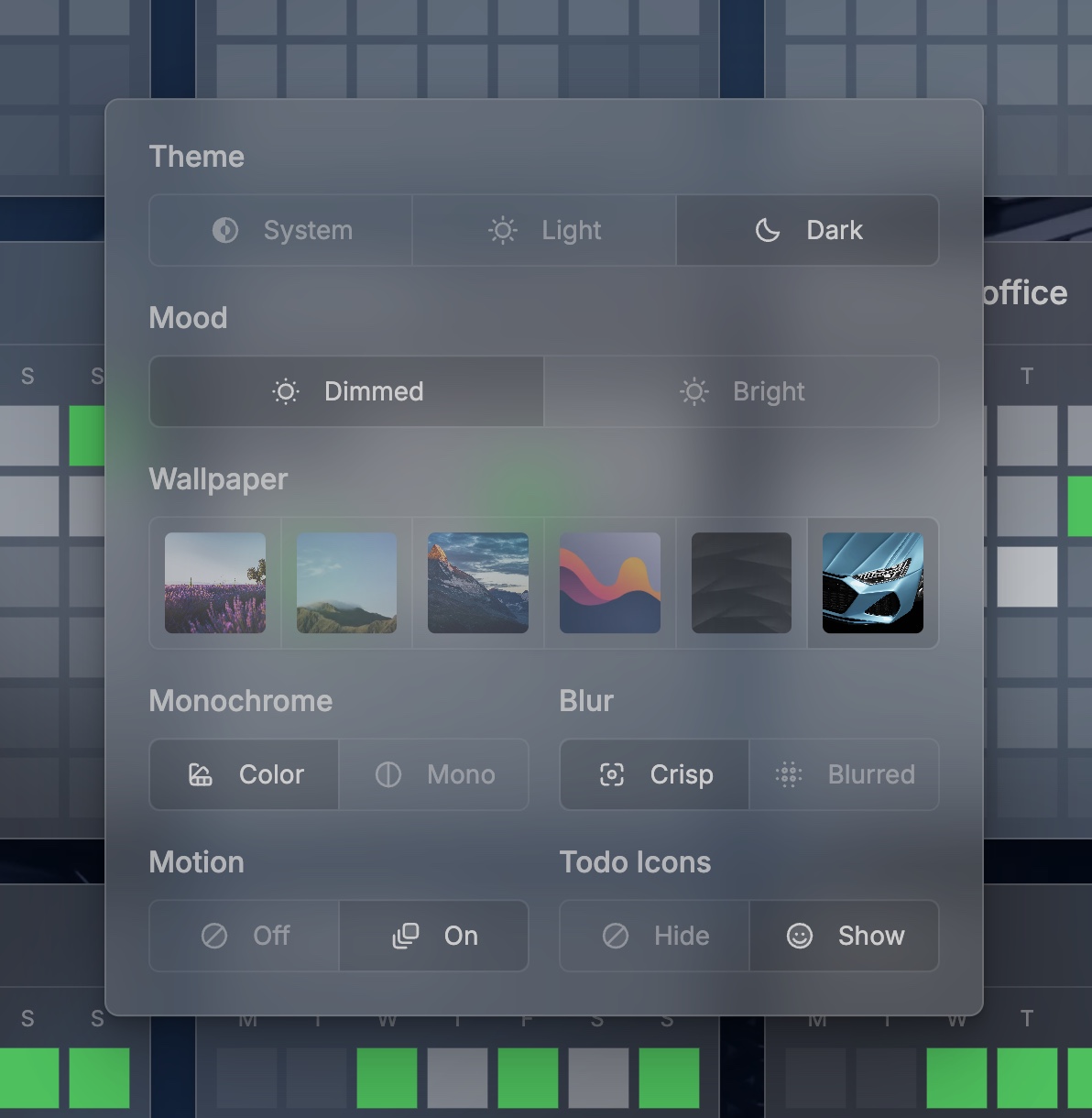 Cyberdeck dark mode