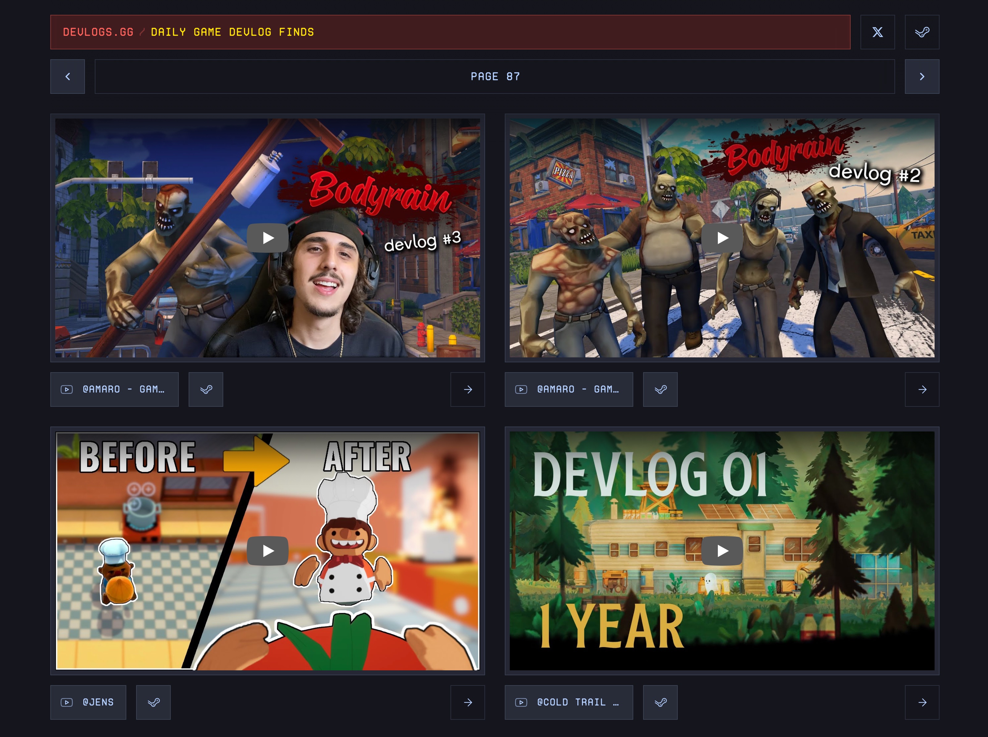 Devlogs