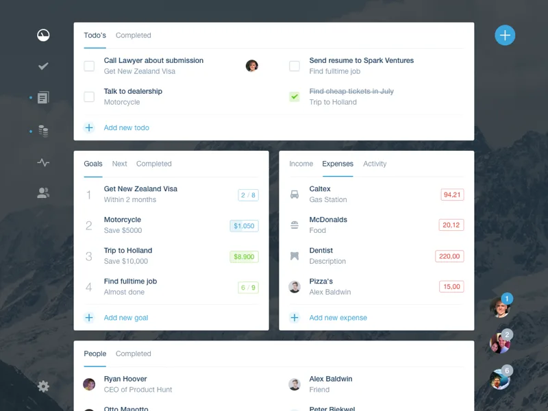 Personal Admin Panel